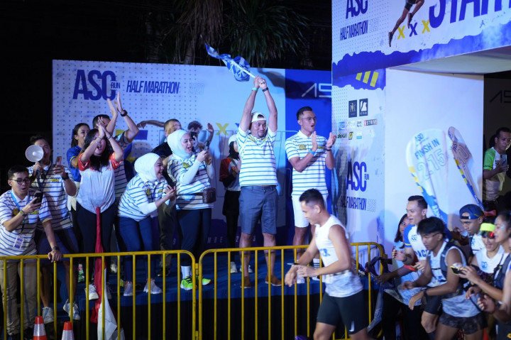 Ribuan Peserta Ramaikan ASC Run Half Marathon 2023 di Jaksel