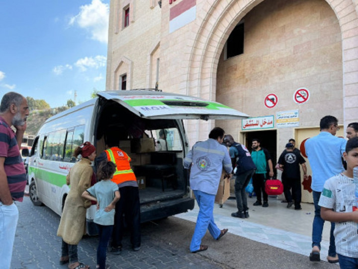 MER-C: Korban Tewas di Rumah Sakit Indonesia 2 Dokter dan 6 Warga yang Berlindung
