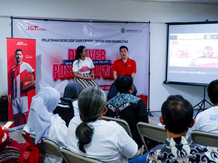 Berkolaborasi Mendukung Kewirausahaan Pelaku UKM Disabilitas