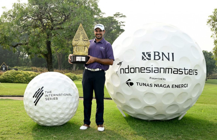 Juarai Indonesian Masters 2023, Pegolf India Gaganjeet Bhullar Cetak Sejarah di Asian Tour