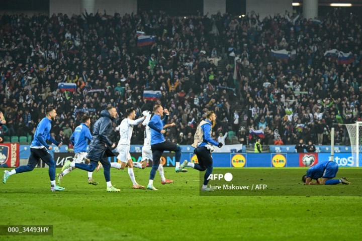 Hasil Kualifikasi Euro 2024: Slovenia Lolos ke Jerman Usai Menang Dramatis atas Kazakhstan
