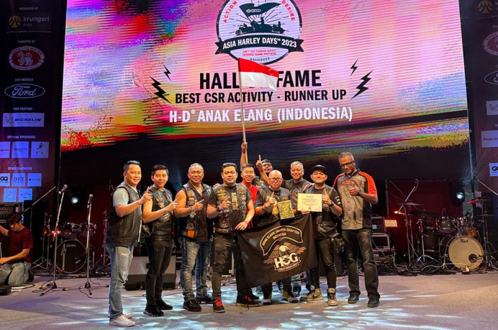 Terkenal Dermawan, Bikers Harley-Davidson di Indonesia Diakui Dunia