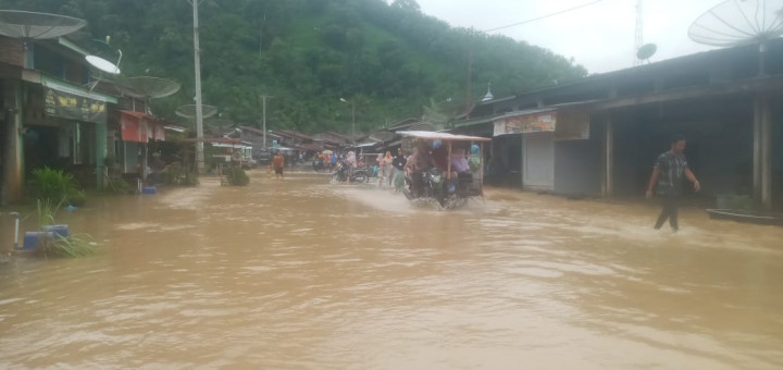 Ketinggian Banjir Mencapai 1 Meter, 704 Keluarga di Subulussalam Aceh Terdampak