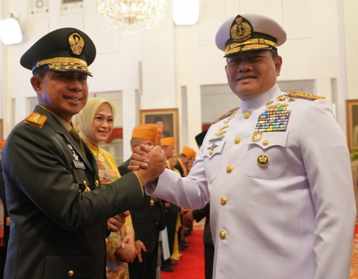 Ucapan Panglima TNI Jenderal Agus Subiyanto ke Laksamana Yudo: Terima Kasih Mentor