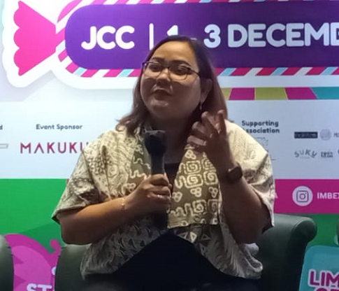 Maria Achti, Project Director RX Indonesia. (Foto: Dok. Yuni)