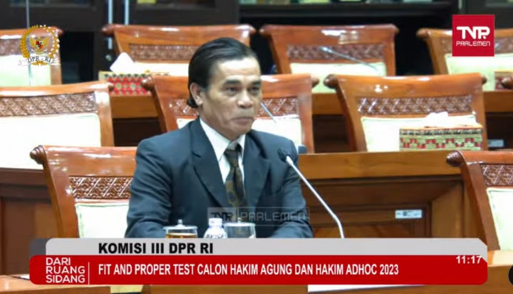 Berstatus Caleg PSI, Calon Hakim Ad Hoc Diusir dari Komisi III
