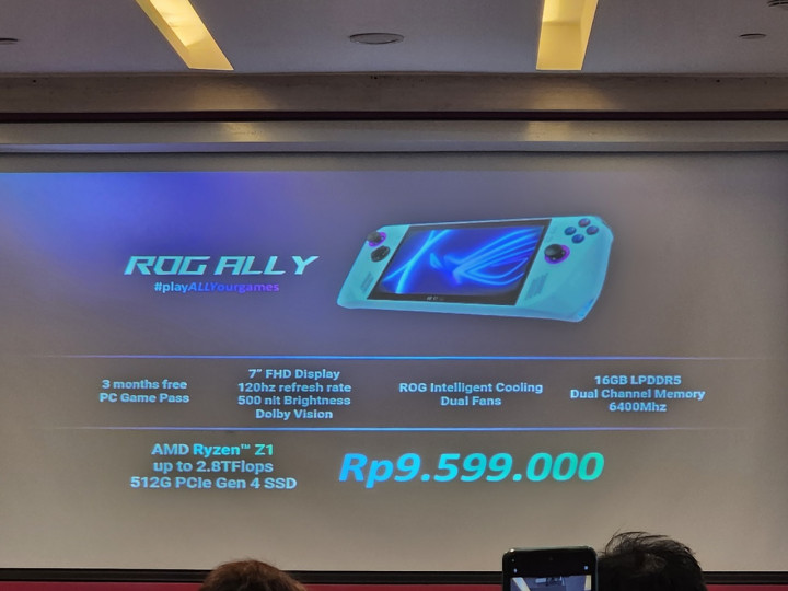 ROG Ally Versi Murah Masuk Indonesia, Harga Rp9 Juta