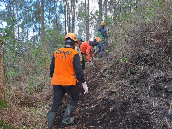 BPBD Kota Batu Pastikan Karhutla di Gunung Panderman Sudah Padam