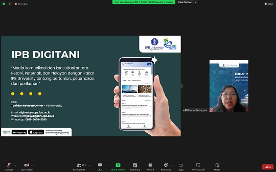 Bantu Petani, IPB Bekali Mahasiswa KKN dengan Aplikasi IPB Digitani