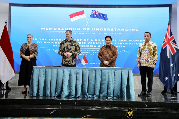 Saling Berbagi, Indonesia & Australia Kerja Sama Majukan Industri EV