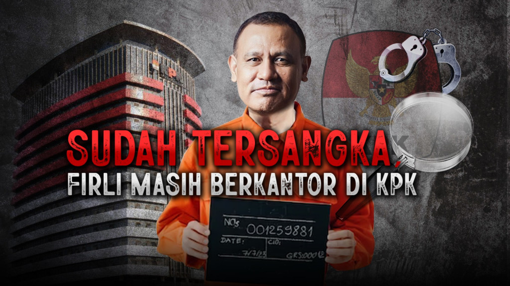 Sudah Tersangka, Firli Masih Berkantor di KPK