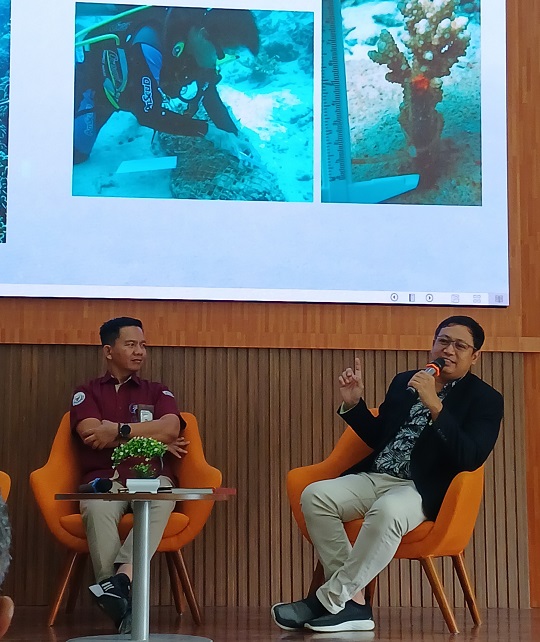 USK Hadirkan Aplikasi AICOM, Solusi Pengukuran Transplantasi Karang dengan AI