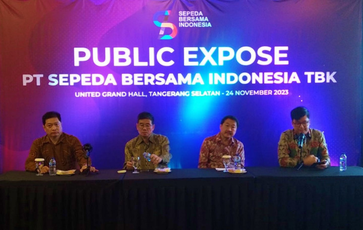 Public Expose 2023: PT Sepeda Bersama Indonesia Umumkan Bisnis Baru, Jadi Distributor Baterai Motor Listrik