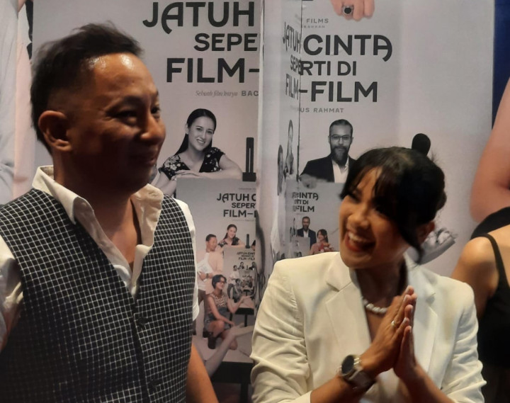 Nirina Zubir Geli Sendiri Beradegan Mesra dengan Ringgo di Film JESEDEF