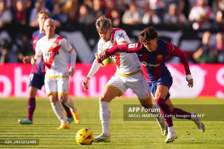 Barcelona Susah Payah Imbangi Rayo