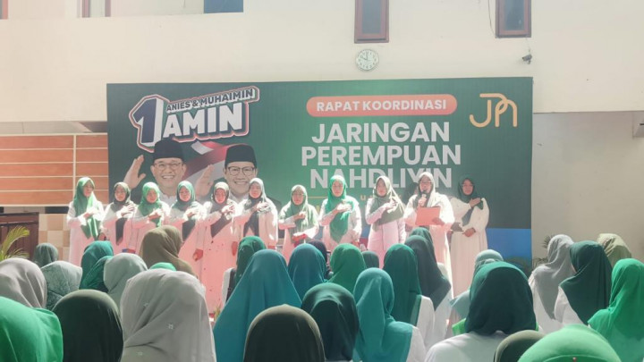 Perempuan Nahdliyin Surabaya Bertekad Menangkan Anies - Muhaimin di Pilpres 2024