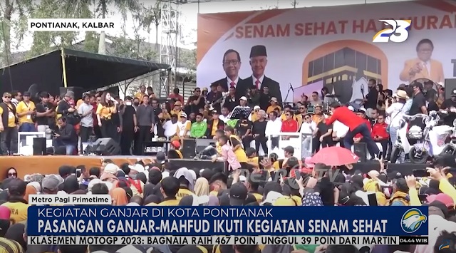 Hadir di Pontianak, Ganjar Bahas Kesehatan Mental dan Kreativitas Anak Muda Jaman Now