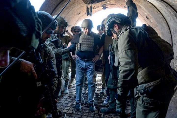 Telusuri Terowongan di Gaza, PM Israel Bertekad Habisi Hamas