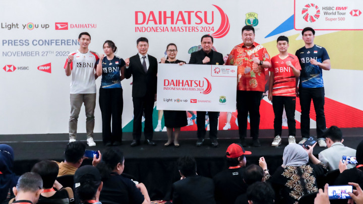 PBSI dan Daihatsu Perpanjang Kemitraan, Indonesia Masters 2024 Siap Bergulir Akhir Januari