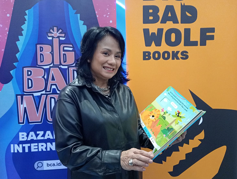  Uli Silalahi, Presiden Direktur Big Bad Wolf Indonesia. (Foto: Dok. Yuni)