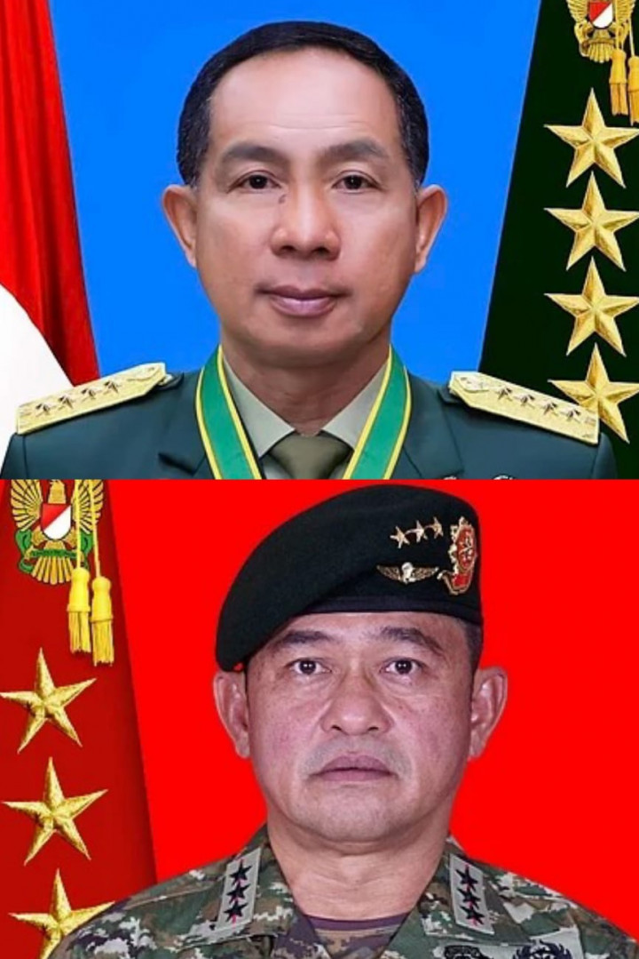 Maruli Simanjuntak dan Agus Subiyanto saling Bertukar Jabatan