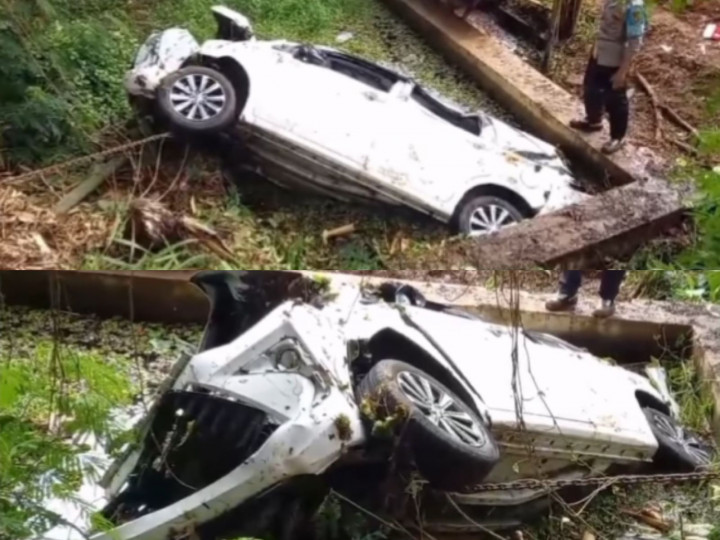 Pengantin Baru dan Ibu Mertua di Sumedang Tewas Akibat Mobil Masuk Jurang