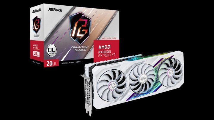 ASRock Rilis Kartu Grafis Radeon RX 7900 XT Phantom Gaming White OC