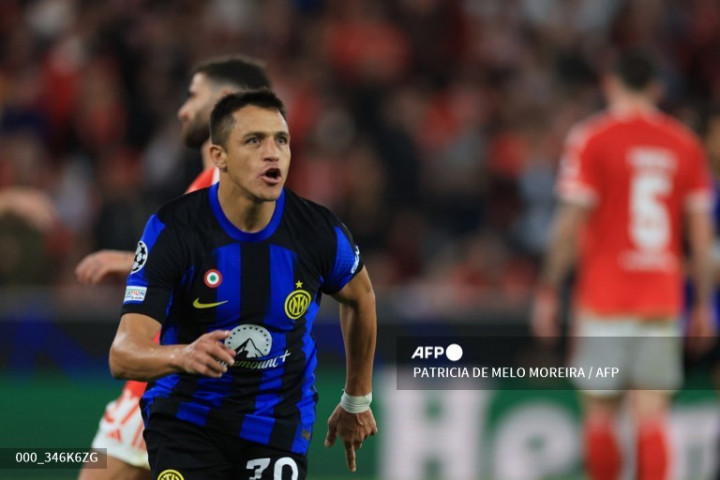 Inter Paksa 10 Pemain Benfica Berbagi Angka