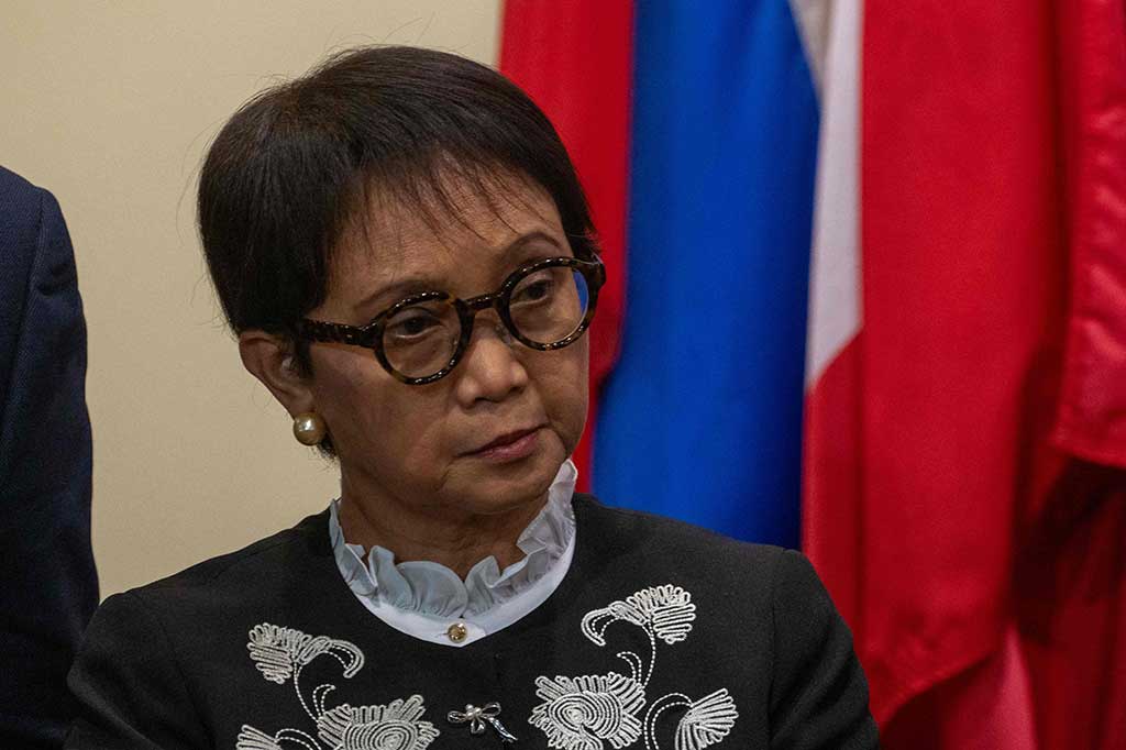 Menlu: Indonesia tak Bisa Diam Lihat Anak dan Perempuan Tewas di Gaza