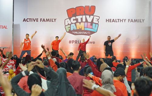 Ajang olahraga bersama PRUActive Family by Prudential. (Foto: Dok. Istimewa)