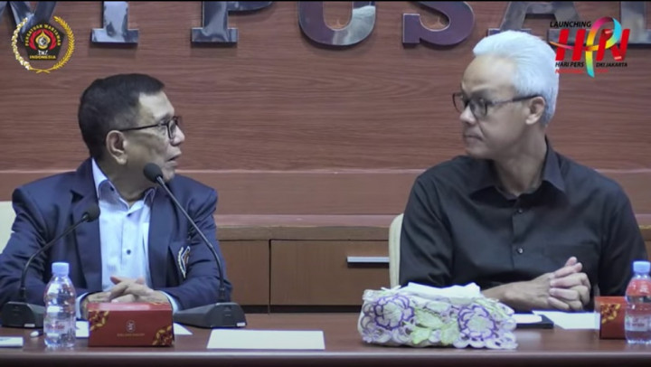 Curhat PWI ke Ganjar: Hampir 90 Persen Penghasilan Pers Jatuh ke Media Sosial