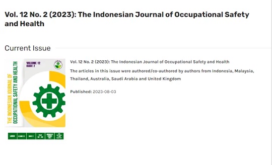 IJOSH, Jurnal Kesehatan dan Keselamatan Kerja Unair Terindeks Scopus