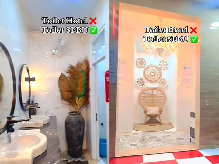 Viral Toilet SPBU di Sukabumi Mewah dan <i>Instagram-able</i>, Erick Thohir: Layak Jadi Contoh