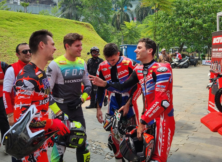 Intip Profil Pembalap HRC di WSBK dan MXGP