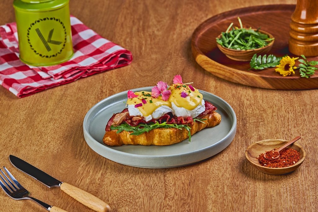 Croissant Benedict. Dok. Ist