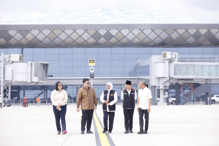 Khofifah Optimisitis Bandara Dhoho Dongkrak Pertumbuhan Multi Sektor di Kediri Raya