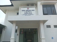 Kantor KPU Kabupaten Malang. Medcom.id/Daviq Umar Al Faruq