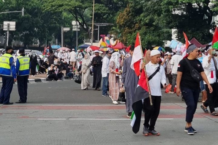 Catat! Sejumlah Jalan Ditutup Selama Munajat Kubro 212 di Monas