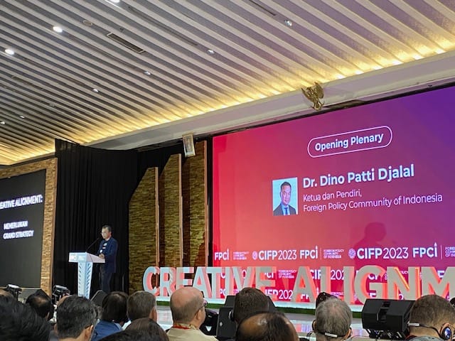 CIFP 2023: Capres Indonesia Harus Paham Politik Luar Negeri