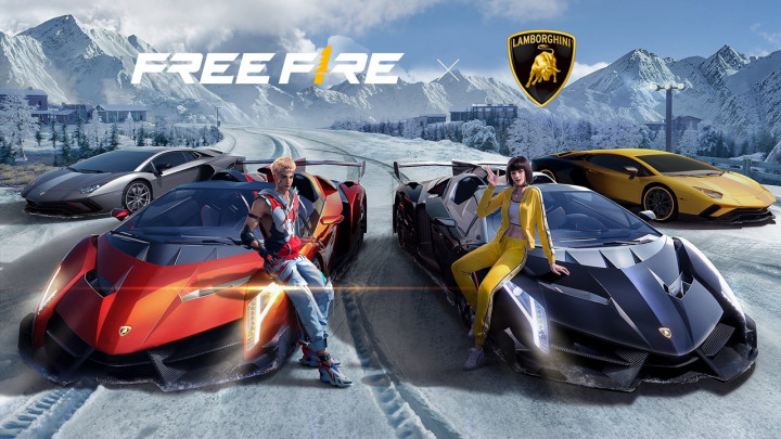 Free Fire Kolaborasi dengan Automobili Lamborghini di Desember