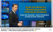 [Cek Fakta] Israel dan Amerika Boikot Produk Indonesia? Ini Faktanya