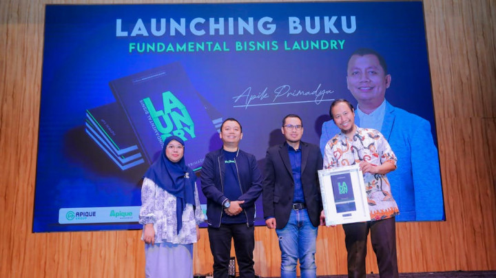 Wakil Wali Kota Pilar Hadiri Launching Buku Fundamental Bisnis Laundry Karya Apik Primadya