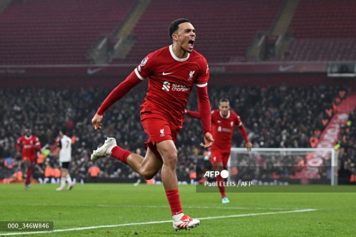 Hujan Gol Warnai Kemenangan Liverpool atas Fulham