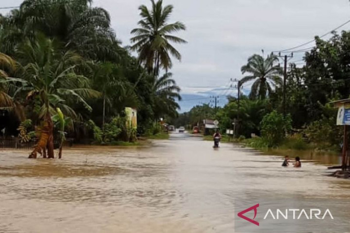 Banjir Melanda 5 Desa di Nagan Raya Aceh