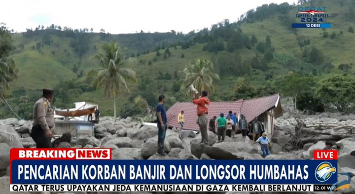 Pencarian Korban Banjir dan Longor di Humbang Hasundutan Terkendala Sulitnya Medan