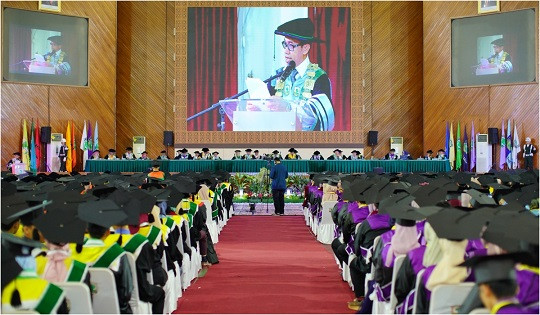Unand Luluskan 8.231 Wisudawan Sepanjang 2023, Rektor Pesan Jadi Agen Perubahan