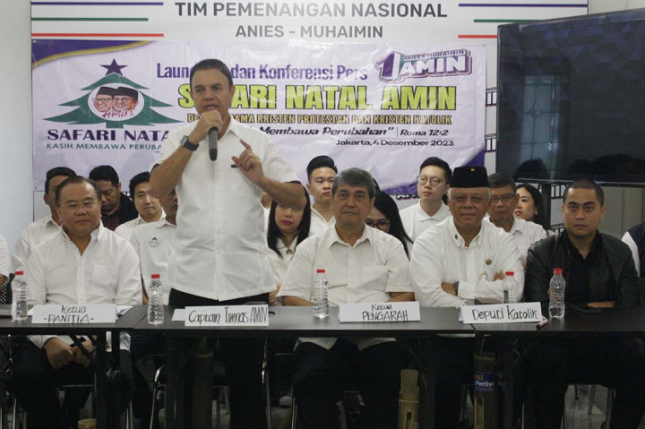 Safari Natal AMIN untuk Tepis Anggapan Intoleransi