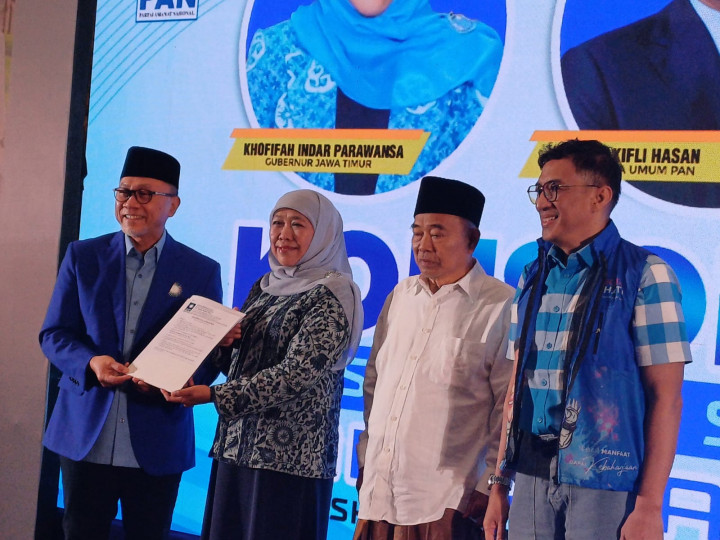 PAN Rekomendasi Khofifah Maju Pilgub Jatim 2024
