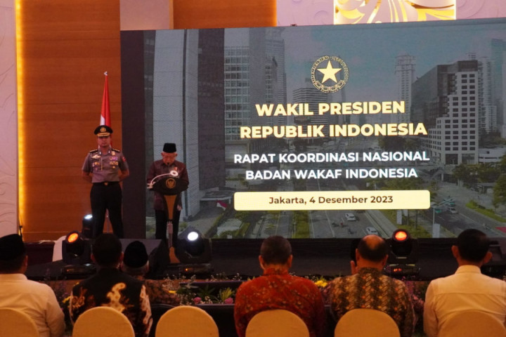 Wapres Sebut Perwakafan di Indonesia Mengalami Kemajuan Positif