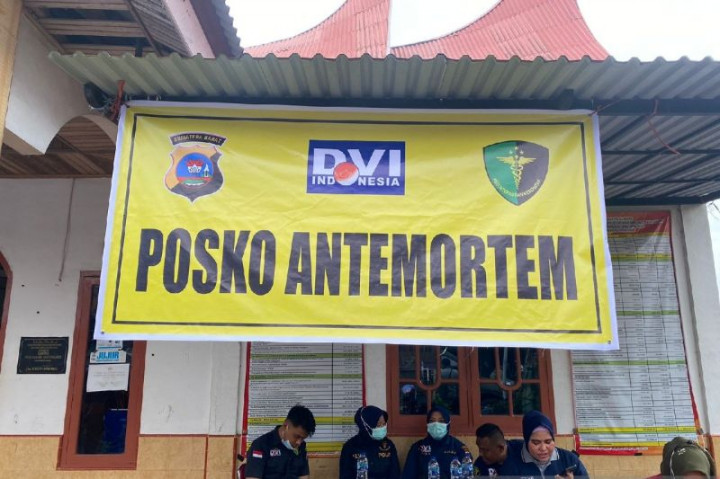 Polda Sumbar Dirikan Posko DVI Bantu Pencarian Korban Erupsi Gunung Marapi